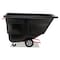 Rubbermaid Commercial BRUTE Rotomolded Tilt Truck, 1 cu yd, 850 lb Capacity, Black RCP 1314 BLA - alternate 4